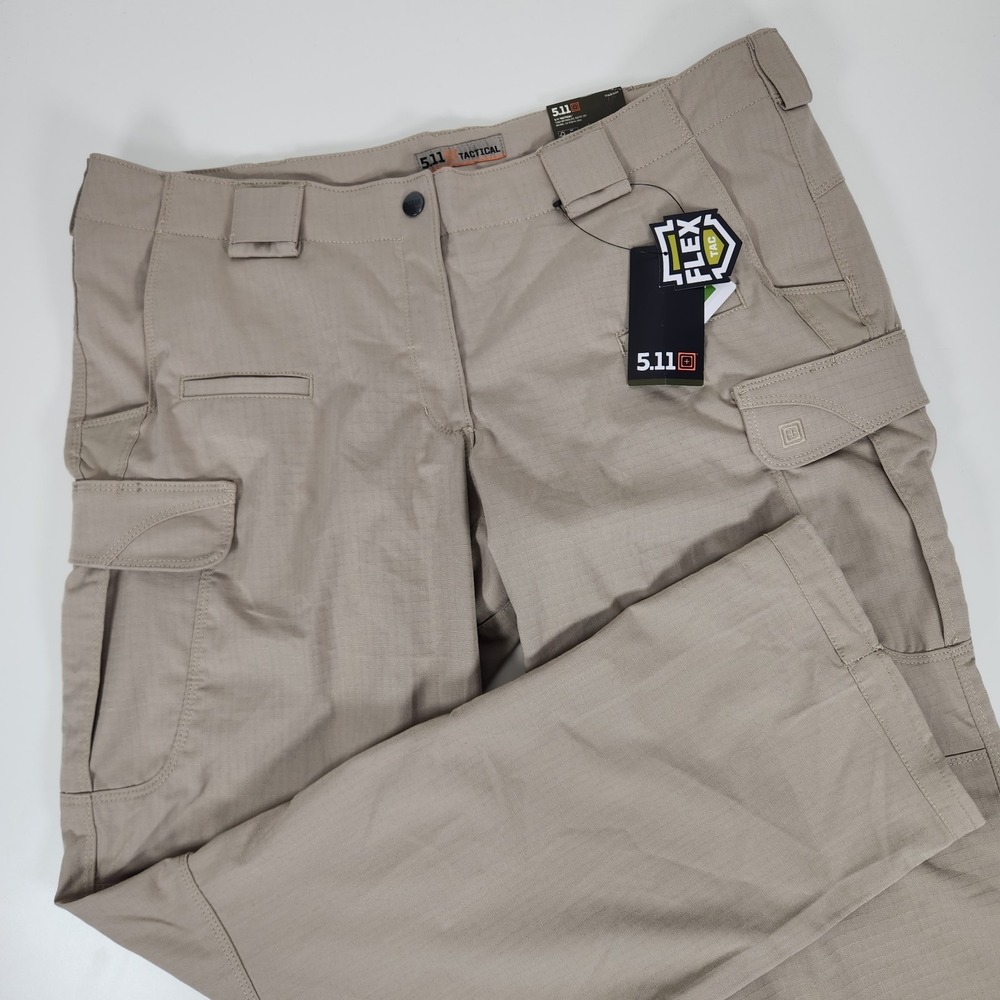NEW Women's 5.11 Stryke 64386 Pants 055 Khaki Size 18 Long NWT -IDOC‎ Uniform